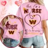 Washington Commanders NFL Night Shift Never Misses Game Day Halloween Nurse Unisex 3D Shirt, NFL Sporty Shirt Washington Commanders Nfl Night Shift Never Misses Game Day Halloween Nurse Unisex 3D Shirt