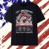 Georgia Bulldogs Football 134th Anniversary Signatures Thank You For The Memories T Shirt, Stylish 2D Graphic Shirt Georgia Bulldogs Football 134th Anniversary Signatures Thank You For The Memories T Shirt