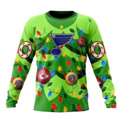 NHL St. Louis Blues Specialized Christmass Tree Color And City's Sport Teams Hoodie, T Shirt, NHL 3D Game Day Tee Nhl ST Louis Blues Specialized Christmass Tree Color And City S Sport Teams Hoodie T Shirt 3