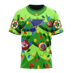NHL St. Louis Blues Specialized Christmass Tree Color And City's Sport Teams Hoodie, T Shirt, NHL 3D Game Day Tee Nhl ST Louis Blues Specialized Christmass Tree Color And City S Sport Teams Hoodie T Shirt 4