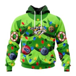 NHL Nashville Predators Specialized Christmass Tree Color And City's Sport Teams Hoodie, T Shirt, NHL 3D Game Day Tee Nhl Nashville Predators Specialized Christmass Tree Color And City S Sport Teams Hoodie T Shirt 1