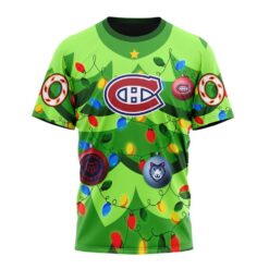 NHL Montreal Canadiens Specialized Christmass Tree Color And City's Sport Teams Hoodie, T Shirt, NHL 3D Game Day Tee Nhl Montreal Canadiens Specialized Christmass Tree Color And City S Sport Teams Hoodie T Shirt 4