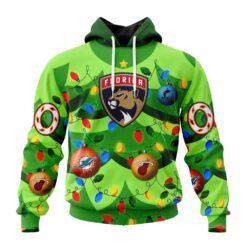 NHL Florida Panthers Specialized Christmass Tree Color And City's Sport Teams Hoodie, T Shirt, NHL 3D Game Day Tee Nhl Florida Panthers Specialized Christmass Tree Color And City S Sport Teams Hoodie T Shirt 1