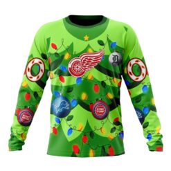 NHL Detroit Red Wings Specialized Christmass Tree Color And City's Sport Teams Hoodie, T Shirt, NHL 3D Game Day Tee Nhl Detroit Red Wings Specialized Christmass Tree Color And City S Sport Teams Hoodie T Shirt 3