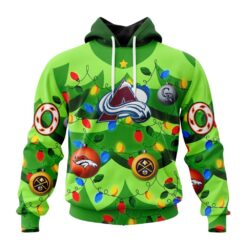 NHL Colorado Avalanche Specialized Christmass Tree Color And City's Sport Teams Hoodie, T Shirt, NHL 3D Game Day Tee Nhl Colorado Avalanche Specialized Christmass Tree Color And City S Sport Teams Hoodie T Shirt 1