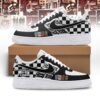 Cheap Trick All Washed Up Tour Black & White Checkerboard Rock Graphic Custom Air Force 1 Shoes, Music Artist AF1 Shoes Cheap Trick All Washed UP Tour Black White Checkerboard Rock Graphic Custom Air Force 1 Shoes