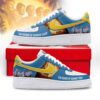 The Beach Boys Sounds Of Summer Tour Tropical Blue & Yellow Rock Graphic Air Force 1 Shoes, Music Artist AF1 Shoes The Beach Boys Sounds OF Summer Tour Tropical Blue Yellow Rock Graphic Air Force 1 Shoes