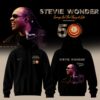 Stevie Wonder Songs in the Key of Life Performances 50th Anniversary Signed Black Hoodie, Popular 3D Music Tee Stevie Wonder Songs IN The Key OF Life Performances 50th Anniversary Signed Black Hoodie