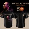 Stevie Wonder Songs in the Key of Life Performances 50th Anniversary Graphic Black Baseball Jersey, Concert Baseball Jersey Stevie Wonder Songs IN The Key OF Life Performances 50th Anniversary Graphic Black Baseball Jersey