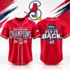 Springfield Cardinals North Division Champions Texas League Playoffs Fly It Back 2026 Baseball Jersey, Stylish Baseball Jersey Springfield Cardinals North Division Champions Texas League Playoffs Fly IT Back 2026 Baseball Jersey