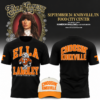 Ella Langley x Tennessee Volunteers Choosin Knoxville The Dandelion Tour 2026 Black T Shirt, Popular 3D Music Tee Ella Langley X Tennessee Volunteers Choosin Knoxville The Dandelion Tour 2026 Black T Shirt