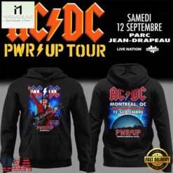 ACDC Exclusive Montreal Event Power Up Tour 2026 Hoodie, Popular 3D Music Tee Acdc Exclusive Montreal Event Power UP Tour 2026 Hoodie