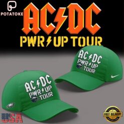 ACDC x Philadelphia Eagles POWER UP TOUR 2026 Newest Classic Cap