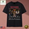 Aerosmith 56 Years 1970 2026 Signatures Graphic Rock T Shirt, Music Fan 2D Shirt Aerosmith 56 Years 1970 2026 Signatures Graphic Rock T Shirt