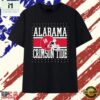 Alabama Crimson Tide 18 Helmet College Football T Shirt, Stylish 2D Graphic Shirt Alabama Crimson Tide 18 Helmet College Football T Shirt