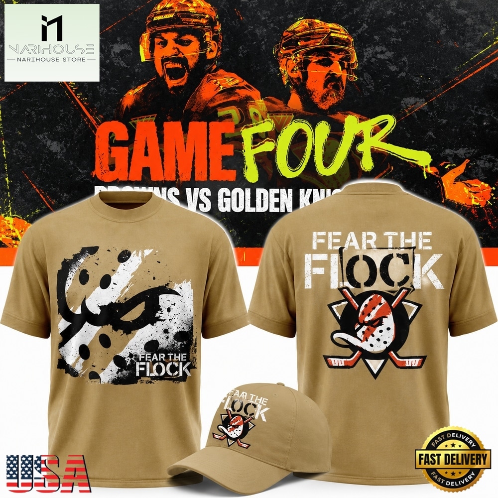 Anaheim Ducks 2026 Fear The Flock Playoff Limited Edition T Shirt, Hot 3D Shirt Trend Anaheim Ducks 2026 Fear The Flock Playoff Limited Edition T Shirt, Hot 3D Shirt Trend
