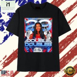 Angel Reese 29th double double most in a single WNBA season T Shirt, Stylish 2D Graphic Shirt Angel Reese 29th Double Double Most IN A Single Wnba Season T Shirt