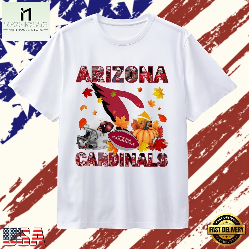 Arizona Cardinals Football Autumn Fall Pumpkin Graphic T Shirt, Stylish 2D Graphic Shirt Arizona Cardinals Football Autumn Fall Pumpkin Graphic T Shirt, Stylish 2D Graphic Shirt