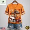 Arizona Cardinals NFL Thanksgiving Faith And Football V Neck T Shirt, Trendy NFL V Neck Tee Arizona Cardinals Nfl Thanksgiving Faith And Football V Neck T Shirt