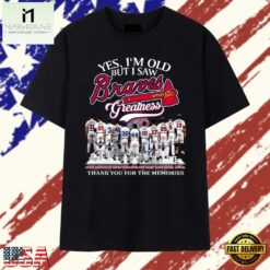 Atlanta Braves Greatness Legends Signatures Vintage Graphic T Shirt, Stylish 2D Graphic Shirt Atlanta Braves Greatness Legends Signatures Vintage Graphic T Shirt