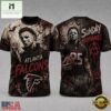 Atlanta Falcons NFL Michael Myers Sunday Nightmares Horror Halloween 3D T Shirt, NFL Sporty Shirt 2 Atlanta Falcons NFL Michael Myers Sunday Nightmares Horror Halloween 3D T Shirt, NFL Sporty Shirt Atlanta Falcons Nfl Michael Myers Sunday Nightmares Horror Halloween 3D T Shirt