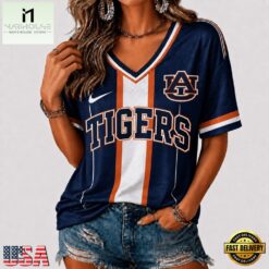 Auburn Tigers NCAA Rivalry Game Spirit V neck T Shirt, NCAA College V Neck Tee Auburn Tigers Ncaa Rivalry Game Spirit V Neck T Shirt