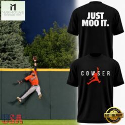 Baltimore Orioles Colton Cowser Just Moo It 2026 T Shirt, Hot 3D Shirt Trend Baltimore Orioles Colton Cowser Just Moo IT 2026 T Shirt