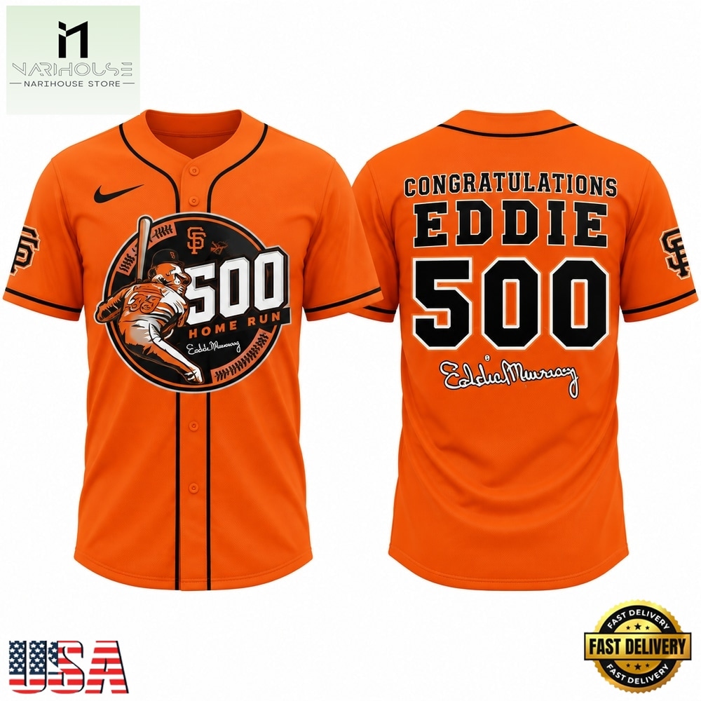 Baltimore Orioles Eddie Murray 500 Home Run Anniversary 2026 Orange Baseball Jersey, Stylish Baseball Jersey Baltimore Orioles Eddie Murray 500 Home Run Anniversary 2026 Orange Baseball Jersey, Stylish Baseball Jersey