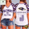 Baltimore Ravens NFL vs All Y' All United We Stand V Neck T Shirt, Trendy NFL V Neck Tee 2 Baltimore Ravens NFL vs All Y' All United We Stand V Neck T Shirt, Trendy NFL V Neck Tee Baltimore Ravens Nfl VS All Y All United WE Stand V Neck T Shirt