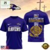Baltimore Ravens NFL Whole Lot of Football Christian Cross 3D Shirt, NFL Sporty Shirt Baltimore Ravens Nfl Whole Lot OF Football Christian Cross 3D Shirt