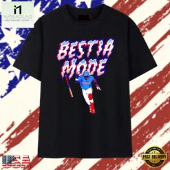 Bestia Mode Aquicos 13 Baseball Player athlete T Shirt, Stylish 2D Graphic Shirt Bestia Mode Aquicos 13 Baseball Player Athlete T Shirt