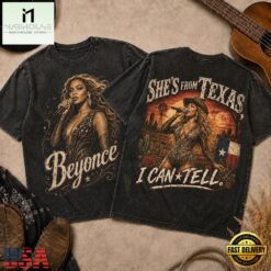 Beyonce Vintage Country Sunset Portrait 3D Shirt, Popular 3D Music Tee Beyonce Vintage Country Sunset Portrait 3D Shirt