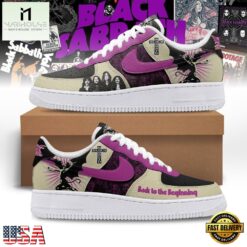 Black Sabbath Back to the Beginning Custom Air Force 1 Shoes, Music Artist AF1 Shoes Black Sabbath Back TO The Beginning Custom Air Force 1 Shoes