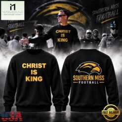 Blake Anderson Christ Is King Southern Miss Football Sweatshirt, Popular 3D Music Tee Blake Anderson Christ IS King Southern Miss Football Sweatshirt