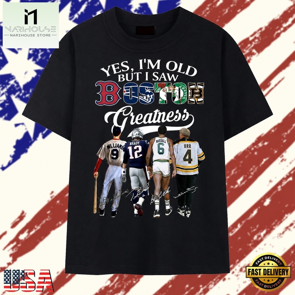 Boston Sports Legends Thank You For The Memories Graphic T Shirt, Stylish 2D Graphic Shirt Boston Sports Legends Thank You For The Memories Graphic T Shirt, Stylish 2D Graphic Shirt
