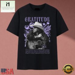 Brandon Lake Gratitude Lyric Graphic Worship Music T Shirt, Music Fan 2D Shirt Brandon Lake Gratitude Lyric Graphic Worship Music T Shirt