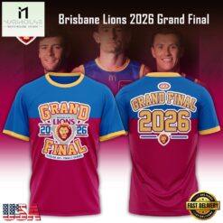 Brisbane Lions 2026 Grand Final 3D Shirt, Hot 3D Shirt Trend Brisbane Lions 2026 Grand Final 3D Shirt