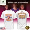 Brisbane Lions 2026 Grand Final White T Shirt, Hot 3D Shirt Trend Brisbane Lions 2026 Grand Final White T Shirt