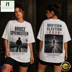 Bruce Springsteen Born to Be Heard 3D Shirt, Popular 3D Music Tee Bruce Springsteen Born TO BE Heard 3D Shirt