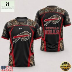 Buffalo Bills 2026 NFL Hunting Camo 3D Shirt, NFL Sporty Shirt Buffalo Bills 2026 Nfl Hunting Camo 3D Shirt