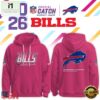 Buffalo Bills Crucial Catch 2026 Pink Limited Edition Hoodie Shirt, Hot 3D Shirt Trend Buffalo Bills Crucial Catch 2026 Pink Limited Edition Hoodie Shirt
