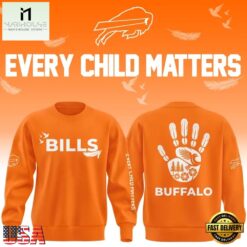 Buffalo Bills Every Child Matters Limited Edition Sweatshirt, Hot 3D Shirt Trend Buffalo Bills Every Child Matters Limited Edition Sweatshirt