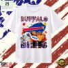 Buffalo Bills Football Autumn Fall Pumpkin Graphic T Shirt, Stylish 2D Graphic Shirt Buffalo Bills Football Autumn Fall Pumpkin Graphic T Shirt