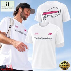 Buffalo Bills New Balance The Intelligent Choice Graphic T Shirt, Hot 3D Shirt Trend Buffalo Bills New Balance The Intelligent Choice Graphic T Shirt