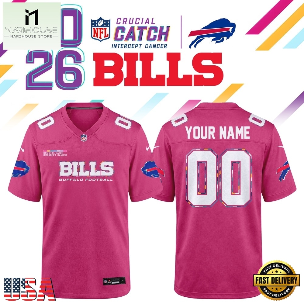 Buffalo Bills NFL Crucial Catch 2026 Pink Limited Edition Football Jersey, Trending Football Shirt Buffalo Bills NFL Crucial Catch 2026 Pink Limited Edition Football Jersey, Trending Football Shirt