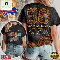 Buffalo Bills NFL Naidoc Week 2026 Unisex 3D Shirt, NFL Sporty Shirt Buffalo Bills Nfl Naidoc Week 2026 Unisex 3D Shirt