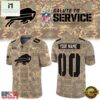Buffalo Bills NFL Salute To Service 2026 Custom Name & Number New Football Jersey, Trending Football Shirt Buffalo Bills Nfl Salute TO Service 2026 Custom Name Number New Football Jersey