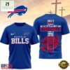 Buffalo Bills NFL Whole Lot of Football Christian Cross 3D Shirt, NFL Sporty Shirt Buffalo Bills Nfl Whole Lot OF Football Christian Cross 3D Shirt