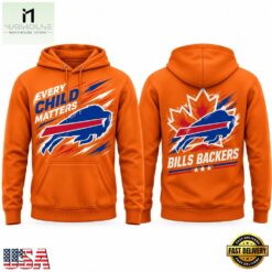Buffalo Bills x Canada Orange Shirt Day 2026 Every Child Masters Hoodie, Hot 3D Shirt Trend Buffalo Bills X Canada Orange Shirt Day 2026 Every Child Masters Hoodie