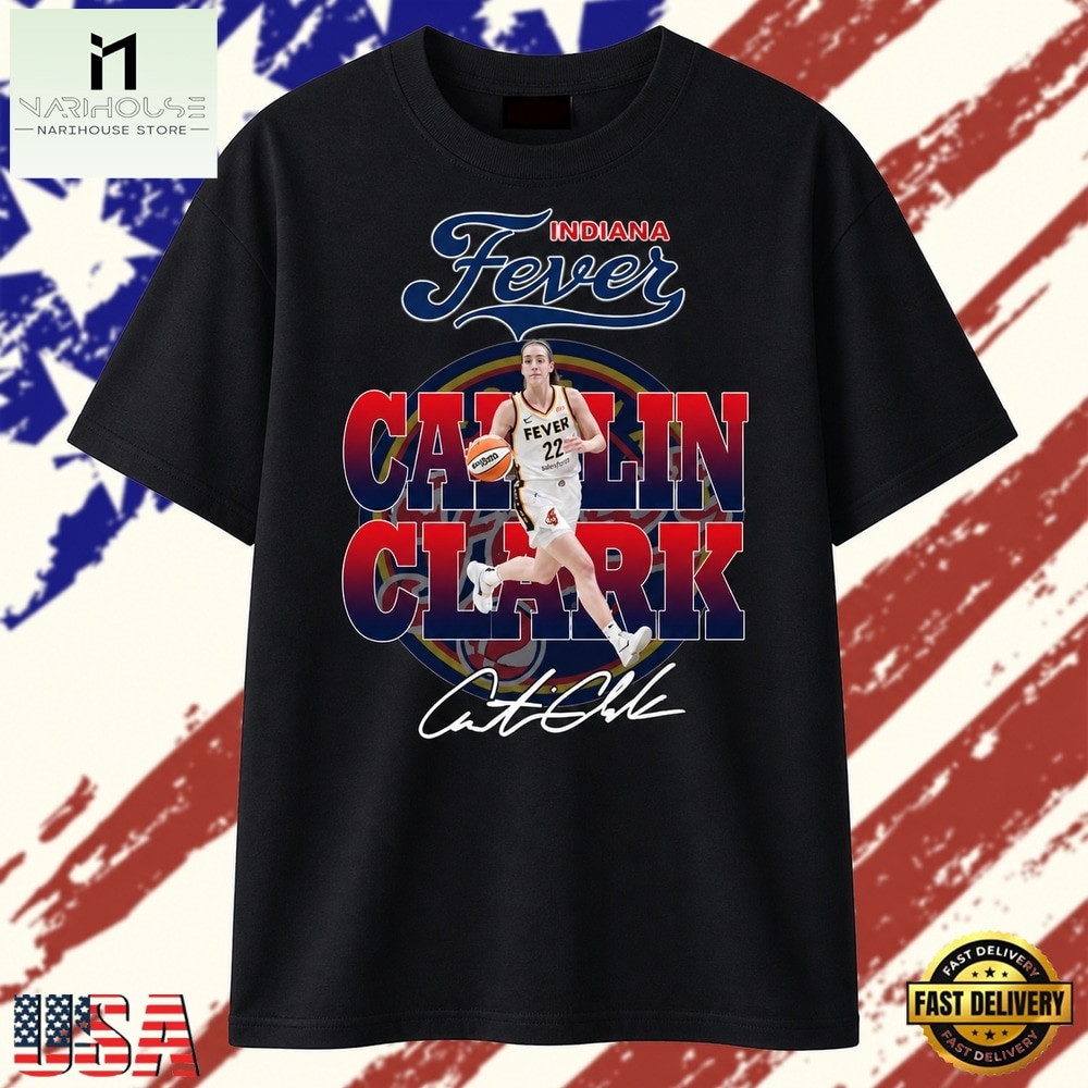 Caitlin Clark Indiana Fever Number 22 Signature Graphic T Shirt, Stylish 2D Graphic Shirt Caitlin Clark Indiana Fever Number 22 Signature Graphic T Shirt, Stylish 2D Graphic Shirt